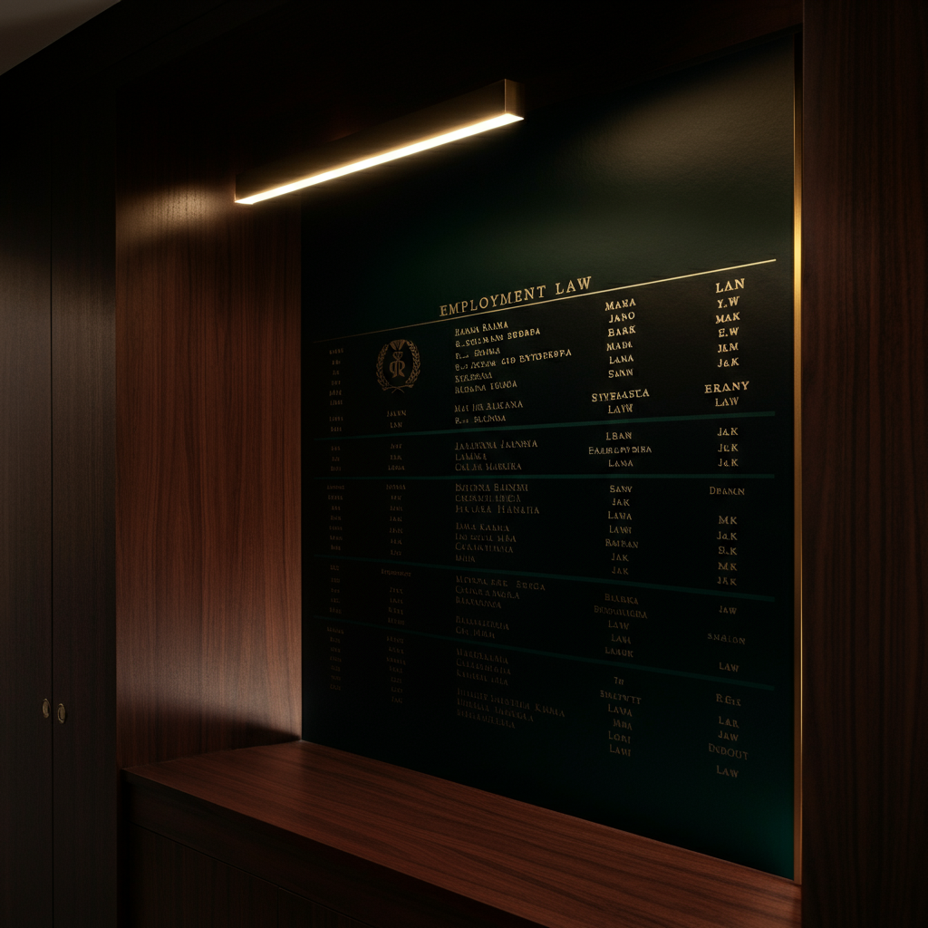 Lawyer directory for employment law